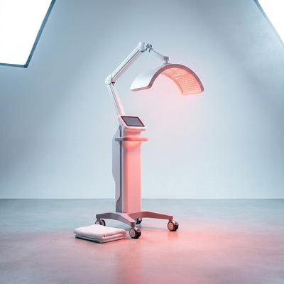 Professional Red Light Therapy Panel for Skin Healing after Laser Procedures Red Blue Yellow Light Therapy PDT KN-7000A