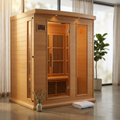 3 - Person FAR Infrared Sauna in Hemlock